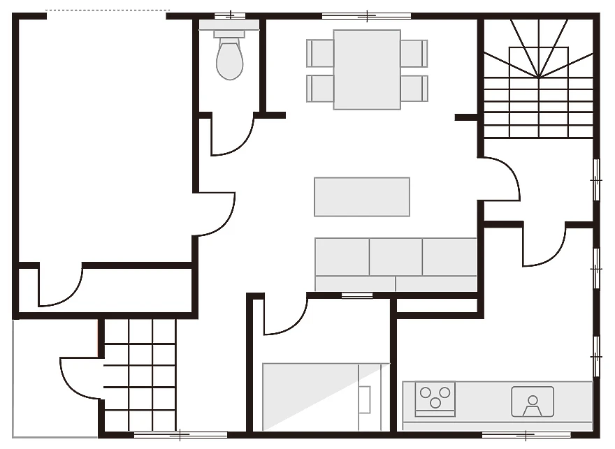 イラストレーターで見取り図を描く方法